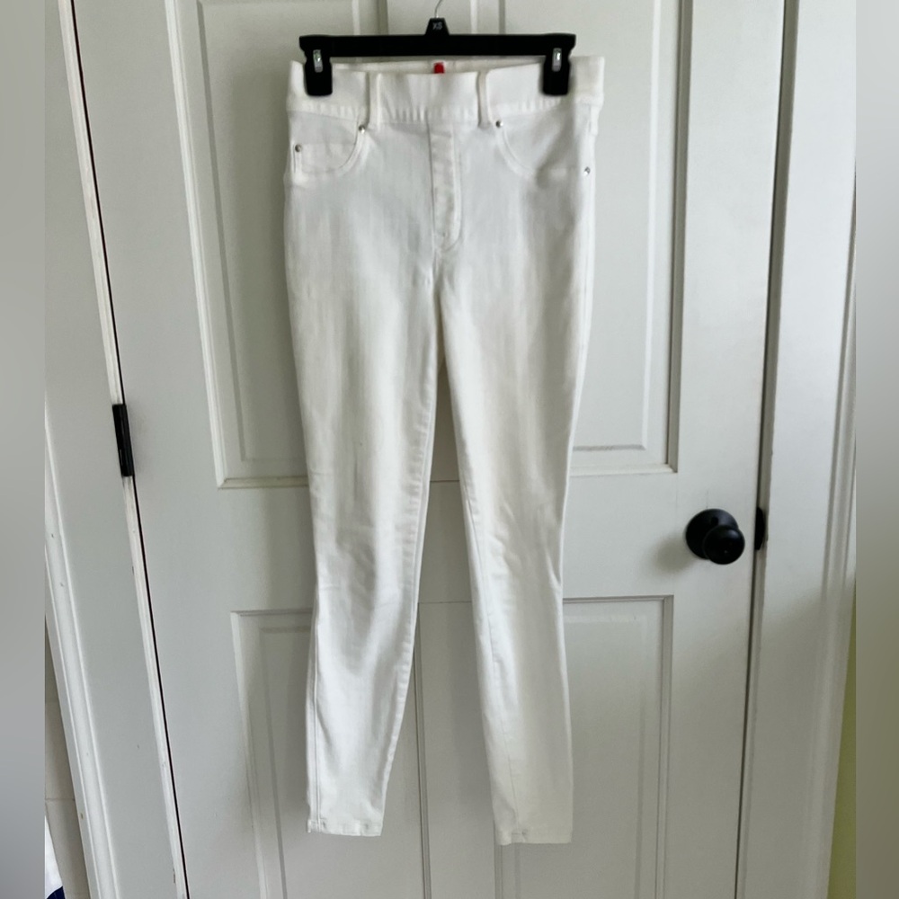 Spanx White Skinny Jeans